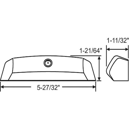 Strybuc Metal Cover White 36-173MC-3